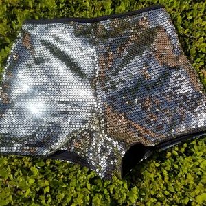Sequin shorts
